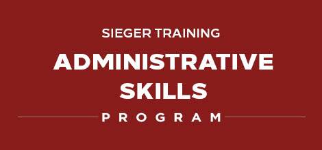 Administrative Skills Course