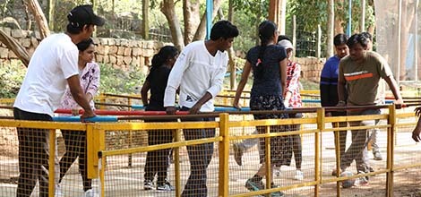 Human Foosball Team Activity