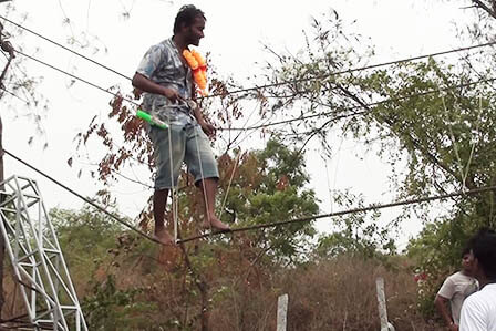 Burma Bridge Activity in India