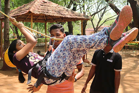 River Crossing or Valley Crossing Team Building