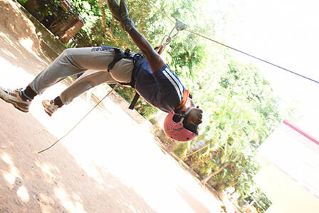 River Crossing or Valley Crossing Team Building