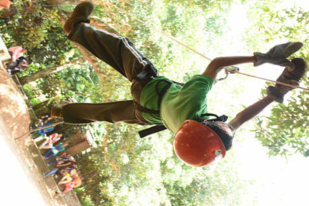 River Crossing or Valley Crossing Team Building