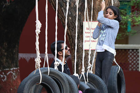 Tarzan Swing Team Building Activity