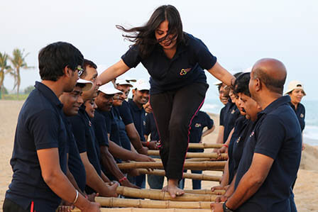 Human Ladders Team Building Activity