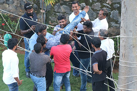 Spider Web Team Building Activity