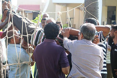 Spider Web Team Building Activity