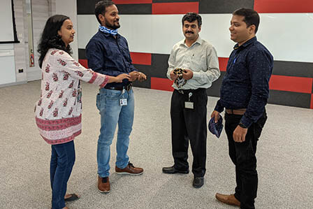 Trust Walk Team Building