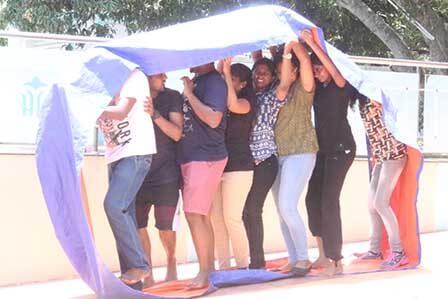 Caterpillar Bulldozer Team Building