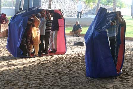 Caterpillar Bulldozer Team Building