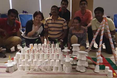 Bridge Building Team Activity