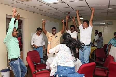 Challenge 100 Team Building Event