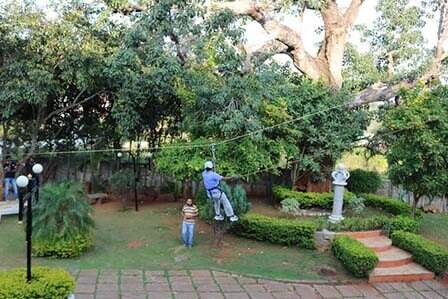 Zipline Adventure Activity in India