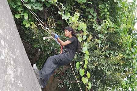 Rock Climbing Activity in India