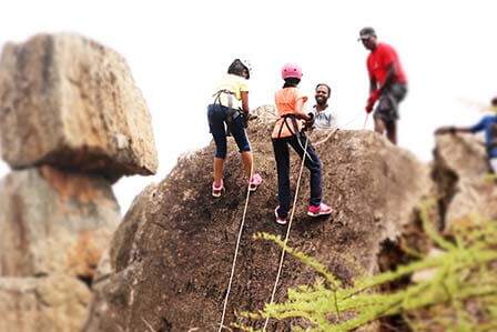 Rock Climbing Activity in India