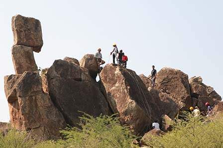 Rock Climbing Activity in India