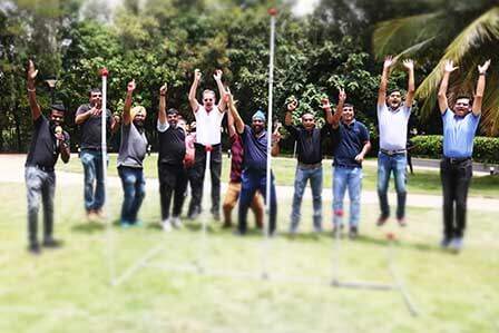 A-Frame Team Building Challenge