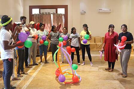 Challenge 100 Team Building Event