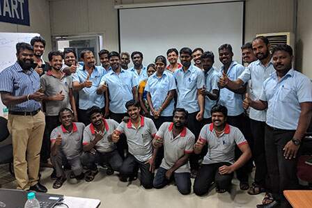 Shop Floor Workers Training Program in India