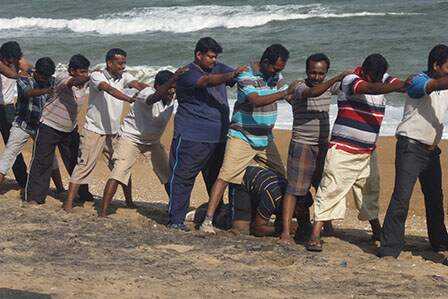Beach Team Building Activities
