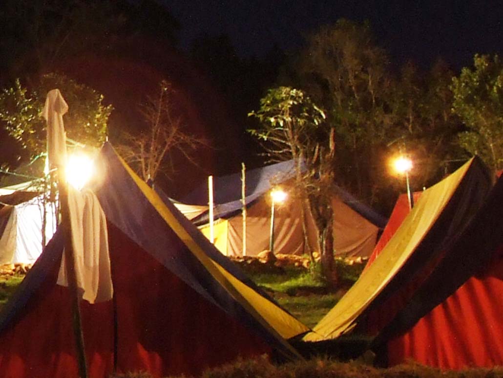 Camping and Tenting Team Building