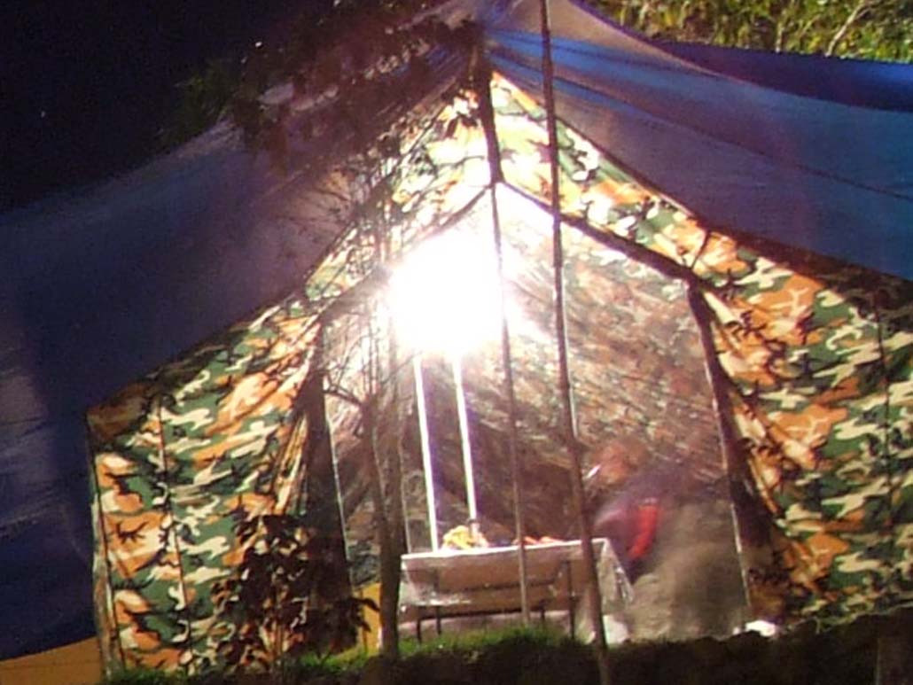 Camping and Tenting Team Building